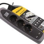 مشترك كهرباء بعدد 3 منافذ و2 USB موثق من بلوجارد ILOCK