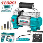 كمبروسر هواء 2 بستم TTAC2506 منفاخ سياره TOTAL AUTO AIR COMPRESSOR