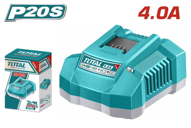 TFCLI20411E شاحن بطارية سريع 20 فولت 4 امبير الموديل: TOTAL TFCLI20411 - الصورة 1