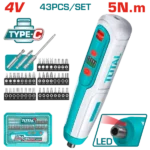 مفك شحن توتال TSDLI0403 TSDLI04062