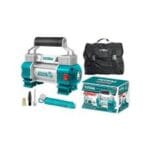 كمبروسر هواء 2 بستم TTAC2506 منفاخ سياره TOTAL AUTO AIR COMPRESSOR