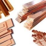 بارات نحاس لتوصيل االكهرباء مقاسات مختلفه