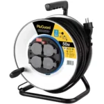 PLUGUARD Cable Reel for High Electrical Loads بكره 50 متر مقاوم للمياه 4مخرج
