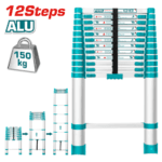 THLAD08121 سلم تلسكوبي 12 درجه 3.8 متر