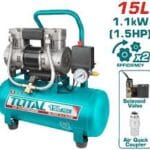 tcs1110152  كمبروسر صامت 15 لتر total