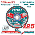 TAC21012525 علبه حجر بسكوته 5 بوصه 25 قطعه