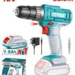 tdli1218 شنيور 12 فولت 1 بطاريه وشاحن