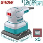 TF2241108 صنفره مربعه 240 وات توتال