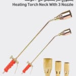 بشبوري غاز بمقبض مع ٣ كوشه 68 سمdurmiri