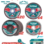tac97630 total علبه حجر وبسكويت والماظه 3 بوصه