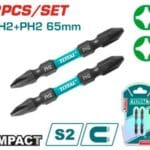 tacim72ph265 سن مفك صليبه اتجاهين 2 قطعه