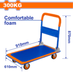 wwb1330 عربيه قابله للطي حموله ٣٠٠ كجم wadfow platform trolley