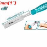 THT41256 ازميل نجاري ٢٥ مللي ١ بوصه توتال 