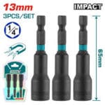 tac271331 طقم لقم 3 قطع 13 مللي توتال