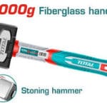 thsth61000 مطرقه شاكوش 1000 جرام توتال