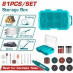 takmg8081 طقم اكسسوار ميني كرافت 81 قطعه توتال