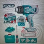 TBLI20035 مسدس تسخين ديجيتال مع بطريه 5 امبير وشاحن