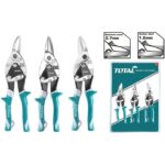 tht520106k طقم مقص صاج سوسته 10 بوصه توتال