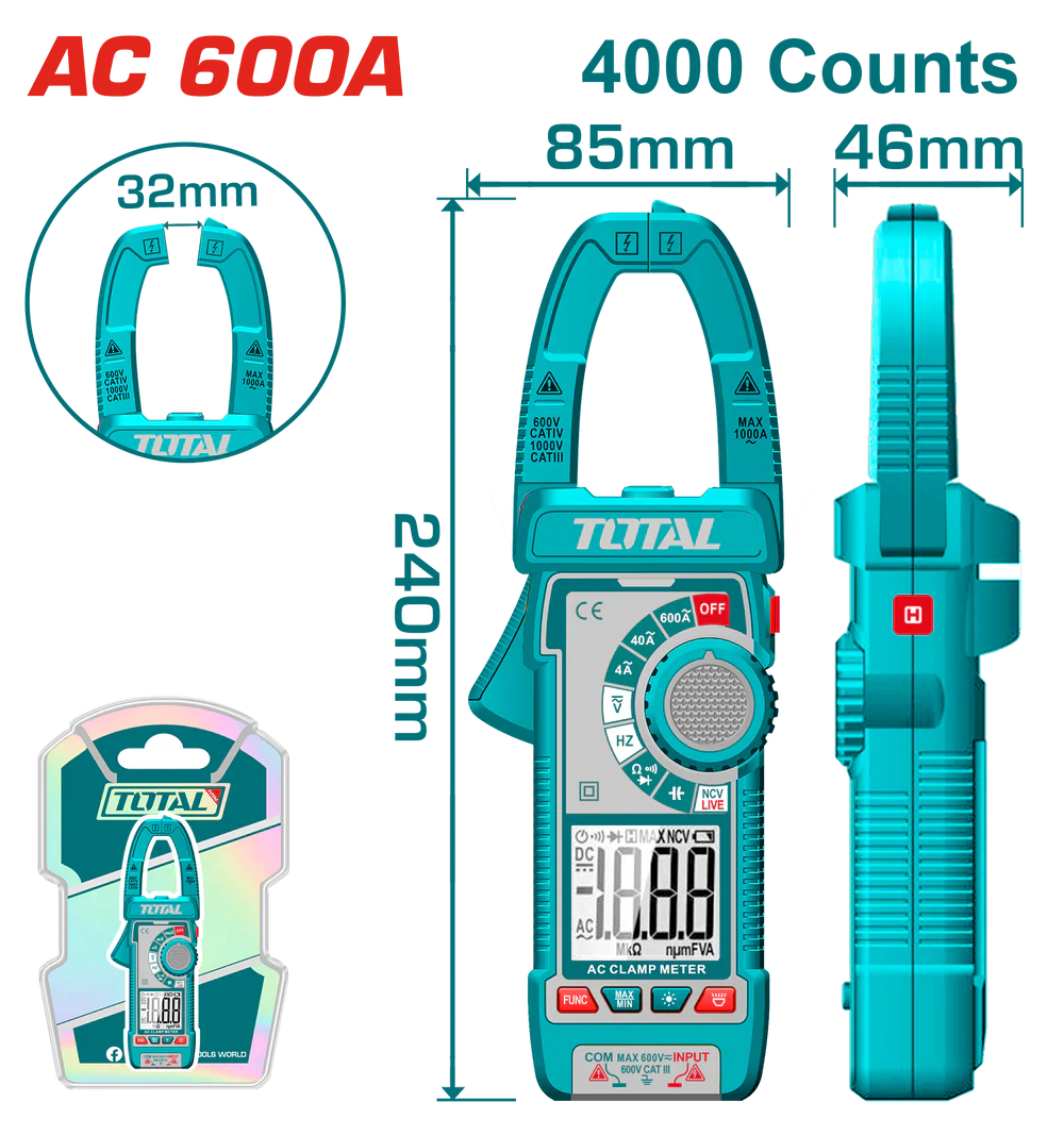 TMT766001-AC_600_1000x tmt766001 بنسه امبير 600 امبير clamp meter - الصورة 1