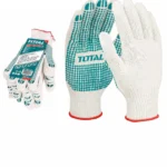 جوانتي محبب nitted & PVC dots gloves من بلاستيك بي في سي TSP11102