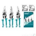 tht520106k طقم مقص صاج سوسته 10 بوصه توتال