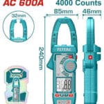 tmt766001 بنسه امبير 600 امبير clamp meter