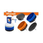 WND5402 WADFOW طقم فرش تنظيف 7 قطع