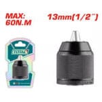 TOTAL 13mm Keyless impact chuck 1/2"-13mm