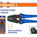 Wadfow Ratchet Crimping Plier WCP2609 كلابه ترامل