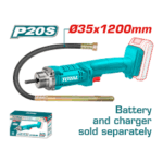 Lithium-ion concrete vibrator 20V  TCVLI202301 هزاز خرسانه بدون البطاريه والشاحن