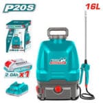 tspli20162 رشاشه بخاخ 16 لتر 20 فولت مع بطاريه وشاحن