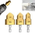 ppr lifting step drill pet طقم لقم توسيع مواسير 