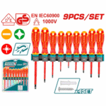 THTIS596 طقم مفك معزول 1000 فولت 9 قطع توتال
