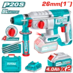 trhli202682 هيلتي ٢٠ فولت ٢٦ مللي مع بطاريتين وشاحن 