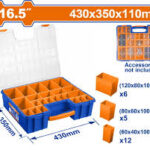 WTB1622 WADFOW صندوق بلاستيك منظم علب متعدده