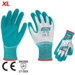 TOTAL Latex gloves (TSP13103) جوانتي لاتكس
