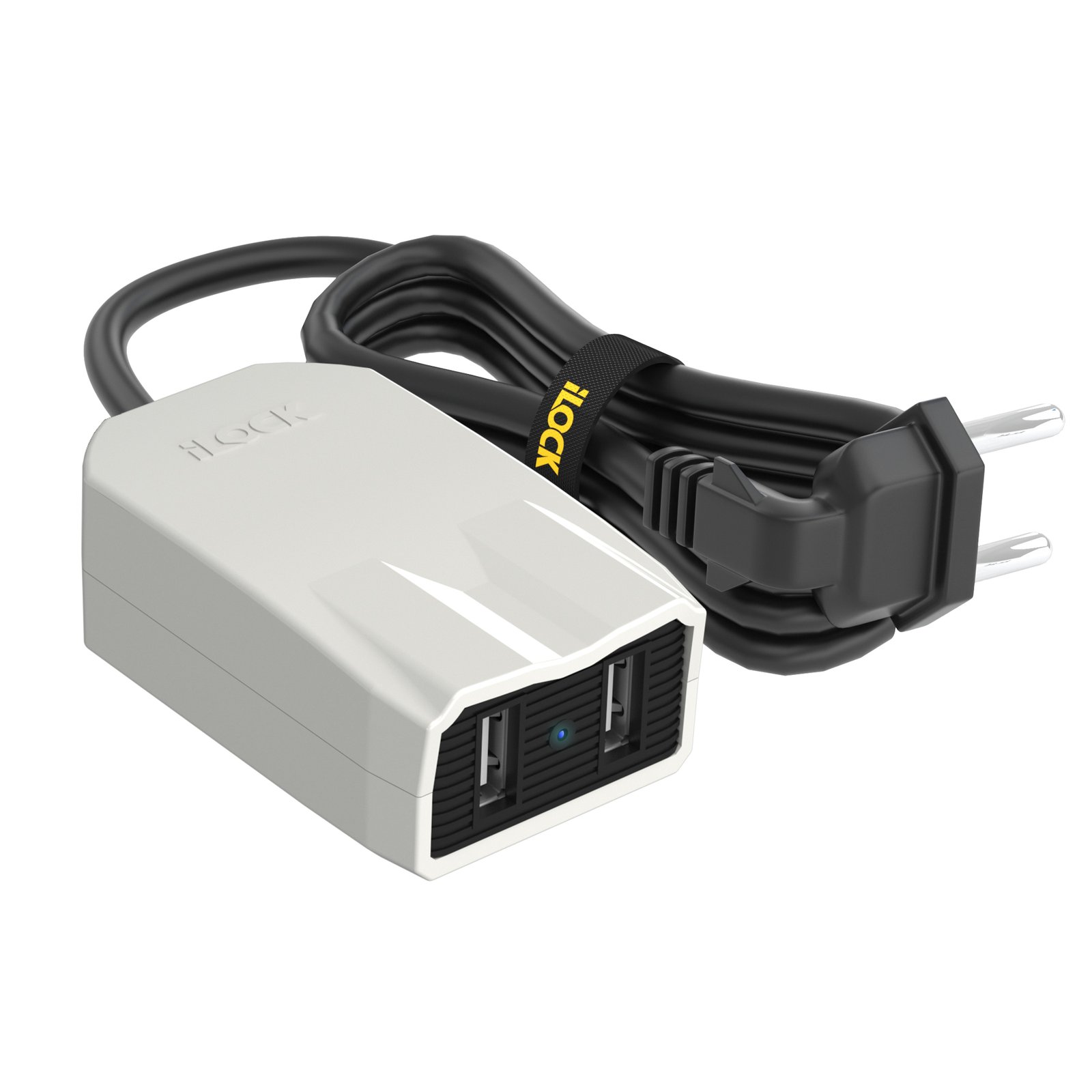 ميني شاحن طول 3 متر Mini Charger | Dual Port (2x Type-A)