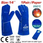 tsp15014 جوانتي لحام طويل Welding gloves