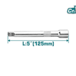 EXTENSION BAR 1/2 وصله لقم نص بوصه 125 مللي theb12051