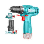 tdli12456 شنيور 12 فولت 20 نيوتن 1 بطاريه تايب سي بدون شاحن