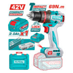 TIDLI426981 cordless impact drill 42v شنيور 42 فولت