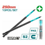TACIM16PH2103 سن صليبه Impact screwdriver bit PH2 250mm