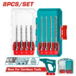 TACSDL11806 طقم بنط هيلتي 8 قطع SDS  plus hammer drill bits