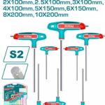 THHW80816 T-handle hex wrench طقم النكيه حرف تي