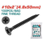 thwds1024 TOTAL Drywall Screw 100 PCS مسمار4.8*50 مللي