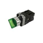 Switch LAY5-BK2365 2 positions green سليكتور عاده باللمبه اخضر