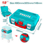 TPBXS102 شنطة عدة بلاستيك 19 بوصة Stackable Tool Box