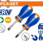 wss1202 wadfow طقم مفك دقرم ٢ قطعه