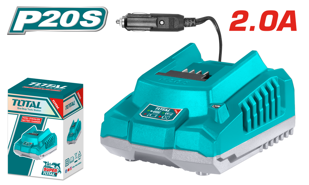 IMG_8355 شاحن بطاريه يعمل علي سوكت ولاعة 20 فولت 2 امبير - TFCLI2012 - الصورة 1