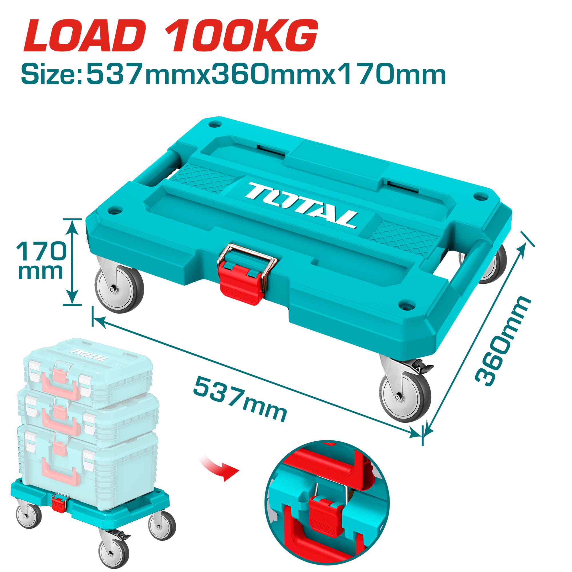 IMG_9139 THTWB61001 حامل متحرك rolling board total - الصورة 1